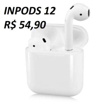 Imagem de Fone De Ouvido Wireless Bluetooth Inpods 12 - V5.0