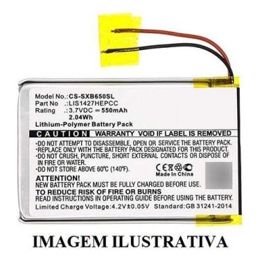 Imagem de Bateria Fone Mdr-xb650bt, Mdr-xb950b1, Mdr-xb950bt - bgb