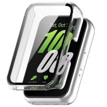 Imagem de Capinha Capa 360 Bumper 2in1 Para Smartwatch Samsung Galaxy Fit 3 (TRANSPARENTE)