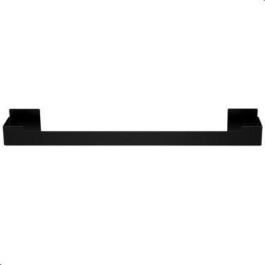 Imagem de Porta Toalha De Banho Toalheiro Com Adesivo Preto F.ELG - FassinShop