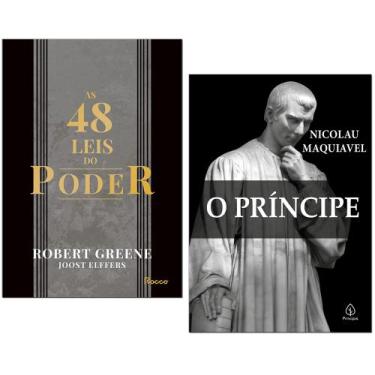 Imagem de Livro As 48 Leis do Poder Capa Dura+ O Principe Maquiavel - Rocco e Pr