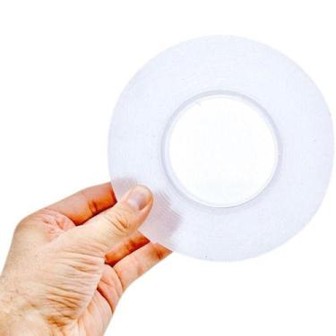 Imagem de Fita Adesiva Dupla Face Nano Pu Gel 3 Metros Transparente - Bc Bora Co
