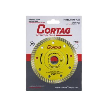 Imagem de Disco Corte Diamantado Porcelanato Turbo Flex 115mm Ø 22,22mm Esmerilh