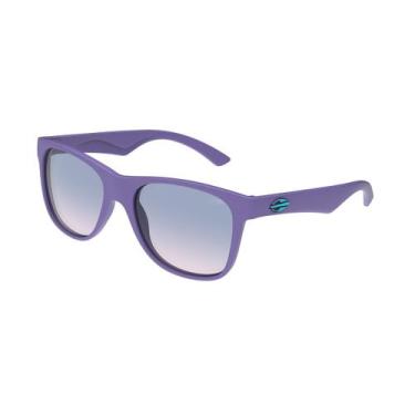 Imagem de Óculos Solar Mormaii Milão Ng M0132ca442 Lilás Fosco Lente Azul Degrad