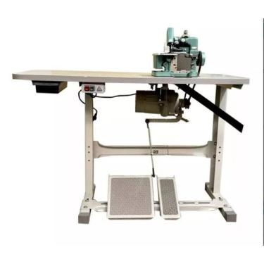 Imagem de Overlock Semi Industrial Com Motor Grande Bivolt+mesa - Fox