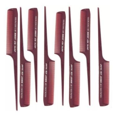 Imagem de Kit Pente Krest 5 By Profissional 8 Unidades - krest by, krest 5 by