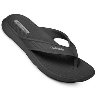 Imagem de Chinelo Boaonda Bolt 2243 Masculino, Preto, 40