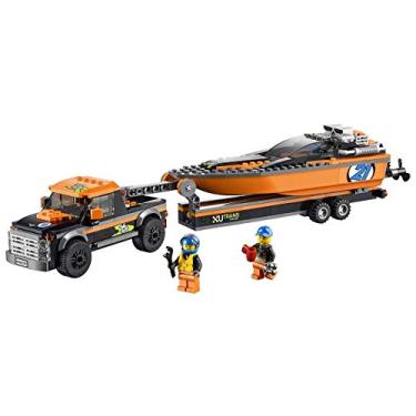 Imagem de Lego City Great Vehicles - 4X4 Com Barco A Motor