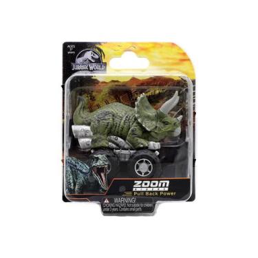 Imagem de Jurassic World -  Carrinho de Dinossauro 7cm - Triceratops - Focos