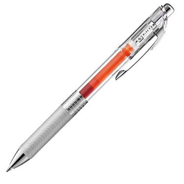Imagem de Pentel Caneta esferográfica Knock EnerGel-sem tinta, 0,7 mm tinta laranja) BL77TL-F