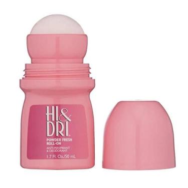 Imagem de Desodorante Hi Dri Rosa Roll-On Powder Fresh Antiperspirant 50ml - Hi 
