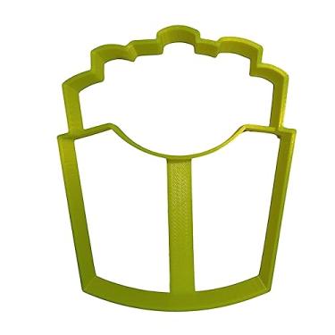 Imagem de Brinquedos de cozinha FRENCH FRIES FAST FAST FAST FRIED POTATO TIRAS DE LUNCH DINNER ESPECIAL OCASIÃO COOKIE CUTTER BAKING TOOL FEITO NOS EUA PR2906