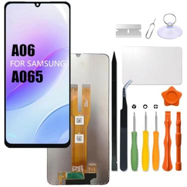 Imagem de Tela LCD de substituição para Samsung Galaxy A06 para Samsung A065 SM-A065F SM-A065F/DS SM-A065M SM-A065M/DS Touch Screen Digitalizador Assembly Display LCD com kit de reparo