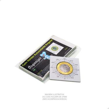 Imagem de Coins Holder Porta Moedas Autocolante Angular Organizer 27mm
