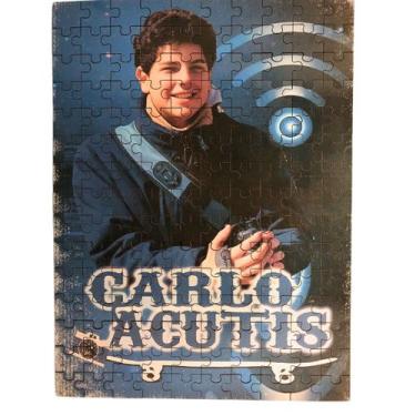 Imagem de Quebra-cabeça Personalizado 500 peças em mdf Carlo Acutis - Coleção Te