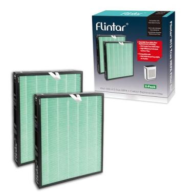 Imagem de Flintar Filtro de substituição Vital 100S para toxina/fumaça, compatível com purificador de ar LEVOIT Vital 100S, filtro de substituição H13 True HEPA + carvão ativado, peça # Vital 100S-RF-TX, pacote