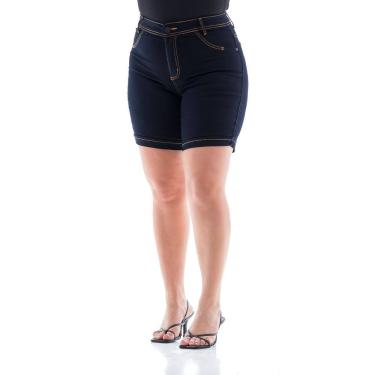Imagem de Bermuda Jeans Feminina Arauto Slim Megaflex