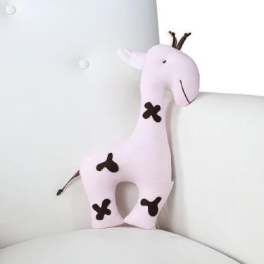 Imagem de Amolmofada Decorativa Girafa - Laura Baby, Rosa
