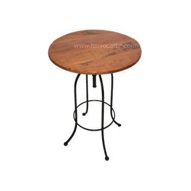 Imagem de Mesa Celso em Madeira e Ferro - Cód 424 - Barrocarte 