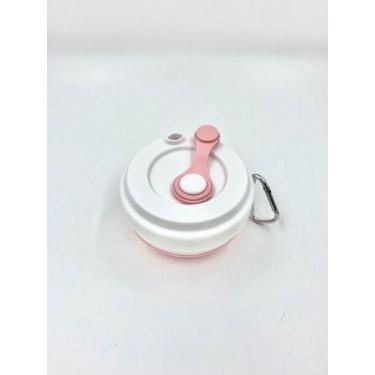 Imagem de Copo De Silicone Retrátil Dobrável 550ml Portátil - OEM, Verde Limão