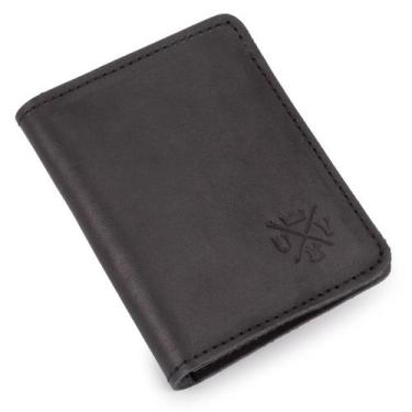 Imagem de Carteira Masculina Pequena Porta Cartão Cnh Dinheiro Em Couro Use Youn