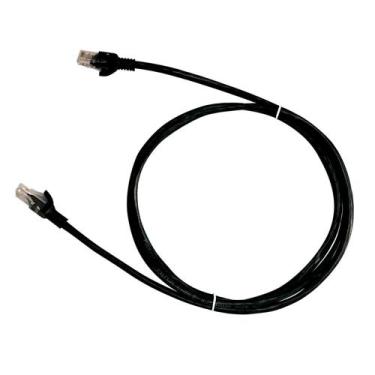 Imagem de Cabo de Rede UTP (Patch Cord) RJ45 Cat 6 - 5 metros - Preto - Plus Cab