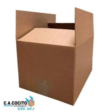 Imagem de Caixa de Papelão Maleta 20x20x20  25 Unid. - Village Móveis