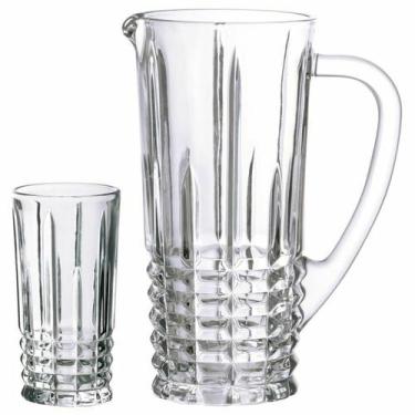 Imagem de Jogo 7 Peças Jarra 1l e 6 Copos 256ml - DAYHOME
