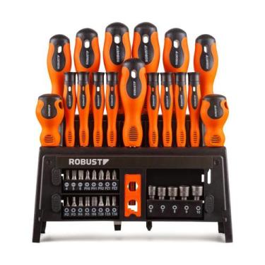 Imagem de Jogo Chaves de Fenda, Bits e Soquetes 39 pç Robust Gedore