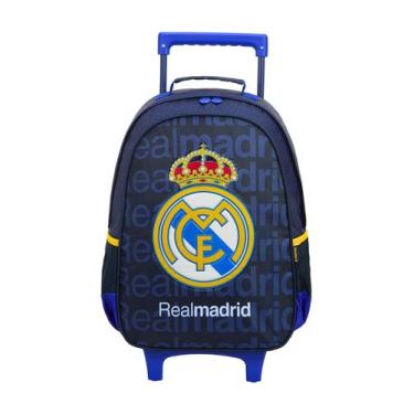 Imagem de Mochila Escolar De Rodinha Real Madrid  14380 - Xeryus