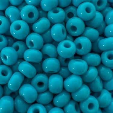 Imagem de Miçanga Jablonex Azul Turquesa 6/0 - 60g