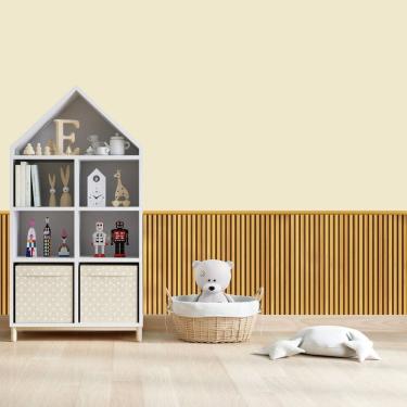 Imagem de Acabamento em L para Painel Ripado Pvc 3,00x0,25x0,14 Cerejeira