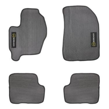 Imagem de Tapete para Fox 2003 a 2014 Borracha Automotivo Impermeável 4 Peças