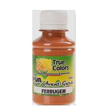 Imagem de Tinta Pva Fosco Cores Escuras 100ml True Colors, FERRUGEM