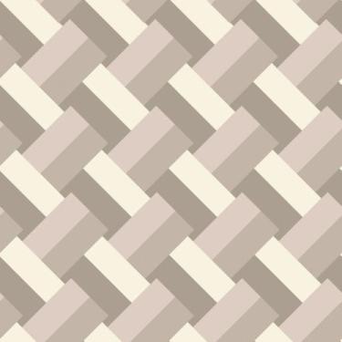 Imagem de Papel De Parede Adesivo Cinza Linhas Mosaico Nude Sala Quarto 10m - DE