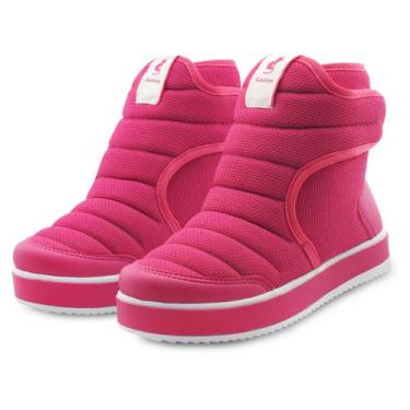 Imagem de Bota infantil Gatatuya Poliéster Inverno Menina Pink, Menina, 33, Pink
