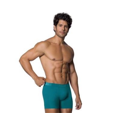 Imagem de 11070 selene kit com 10 cuecas boxer sem costura microfibra, G, Sortid