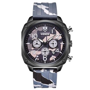 Imagem de Relógio Masculino Weide Analógico WD009B Camuflado-Masculino