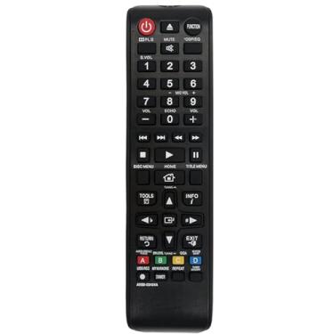 Imagem de Allimity AH59-02424A Controle remoto de substituição compatível com Samsung Blu-Ray DVD Home Theater System AH59-02425A AH59-02413A HT-E350 HT-E355 HT-E350K HT-E353K HT-E353HK HT-E355K HT-E330K