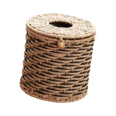 Imagem de ＫＬＫＣＭＳ Caixa de tecido titular organizador de tecidos faciais tampa flip presente tecidos cubo bombeamento caso de papel para casa banheiro vaidade cozinha