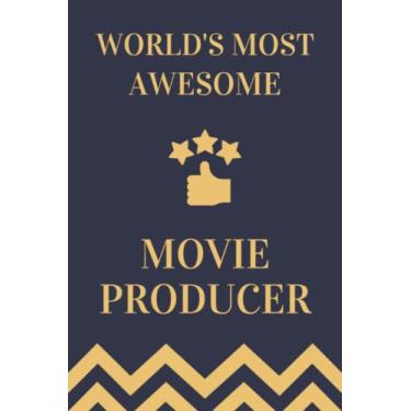 Imagem de Movie Producer Gifts: Lined Blank Notebook Journal, a Funny and Appreciation Thank You Gift for Movie Producers to Write in