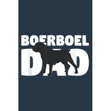 Imagem de Boerboel Dad Boerboel Father Dog Dad: Study Notebook, 6 x 9 inches, 120 pages