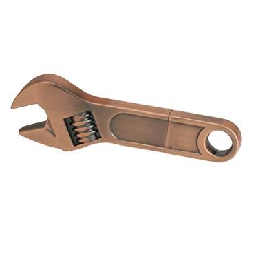 Imagem de Chave de metal de 64 GB modelo 3.0 USB Flash Drive Pen Drive Armazenamento de Dados Pen Drive Pen Drive Pen Drive USB Drive USB 3.0 Pen Drive U Disco Flash de memória - Bronze