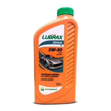Imagem de Oleo Lubrax Valora SP 5W-30 API SP ILSAC GF-6A 100% Sintetico