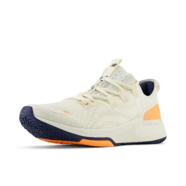 Imagem de New Balance FuelCell Trainer V2 Cross masculino, Angorá/manga quente/azul marinho, 39