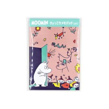 Imagem de Bloco de notas Worldcraft MONP-A7-03 Moomin, A7, grade de 5 mm, pegadinha, rosa