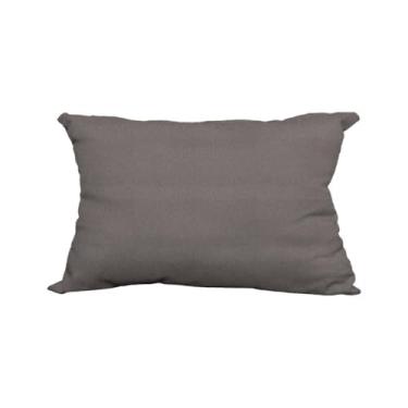 Imagem de Kit 4 Capa Almofada Impermeável Grafite 70x50 Impermeavel Acquablock Decorativa Zíper Premium Área Externa