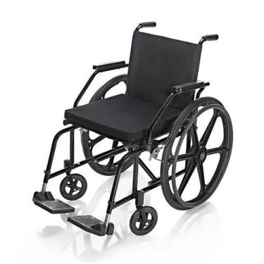 Imagem de Cadeira de Rodas Prática Com Almofada Conforto para o Seu Dia a Dia - 