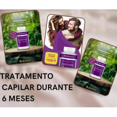Imagem de Biohair Power Para Crescimento Capilar - 250mg - Akmos