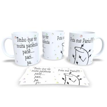 Imagem de Caneca Branca de Porcelana Personalizada Frases Engraçadas Divertidas e Humor Pack12 (Tenho que ter..)